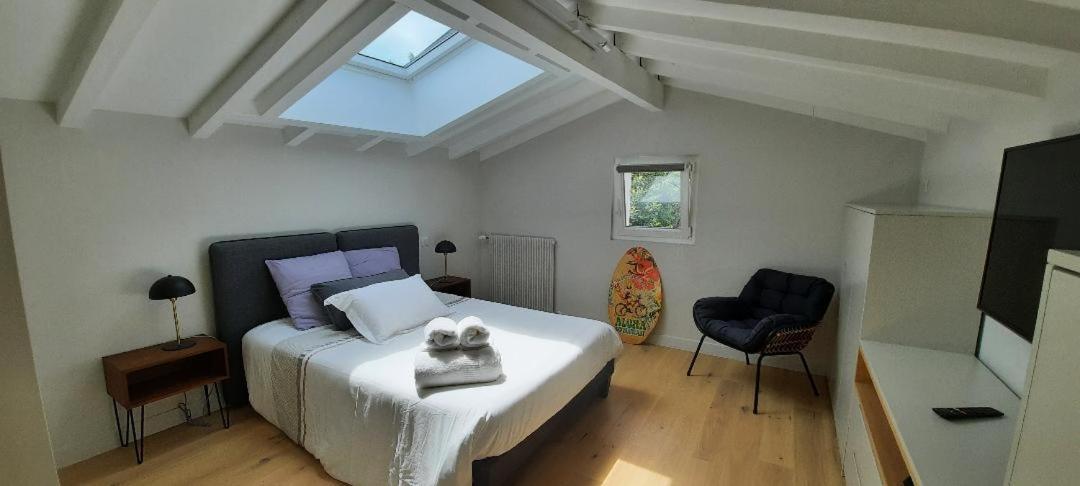 Chambre D'Hotes Avec Piscine Au Calme Dans Maison Basque Ascain Exteriör bild