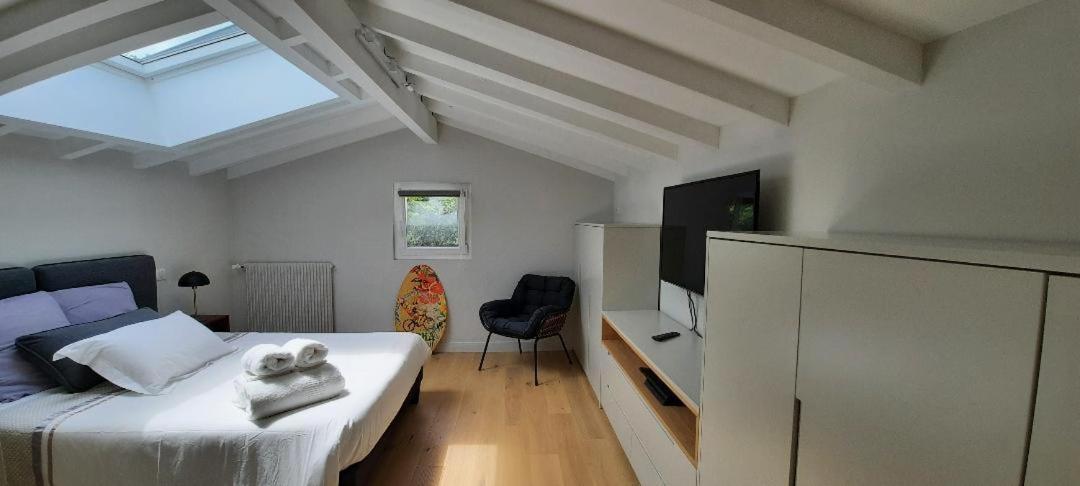 Chambre D'Hotes Avec Piscine Au Calme Dans Maison Basque Ascain Exteriör bild