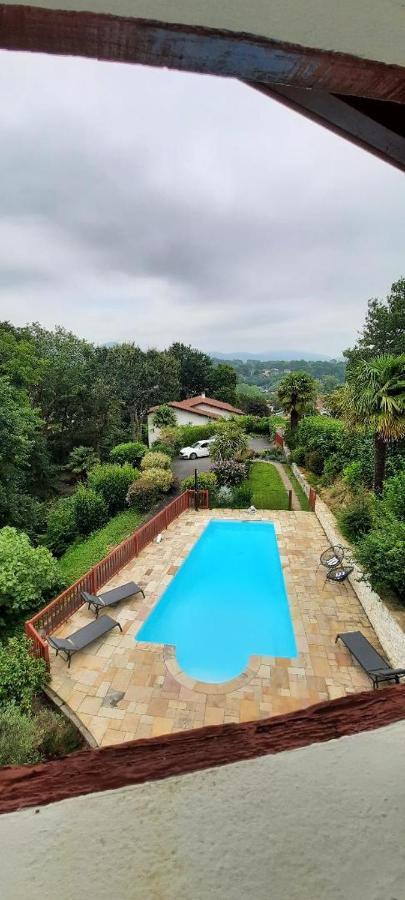 Chambre D'Hotes Avec Piscine Au Calme Dans Maison Basque Ascain Exteriör bild
