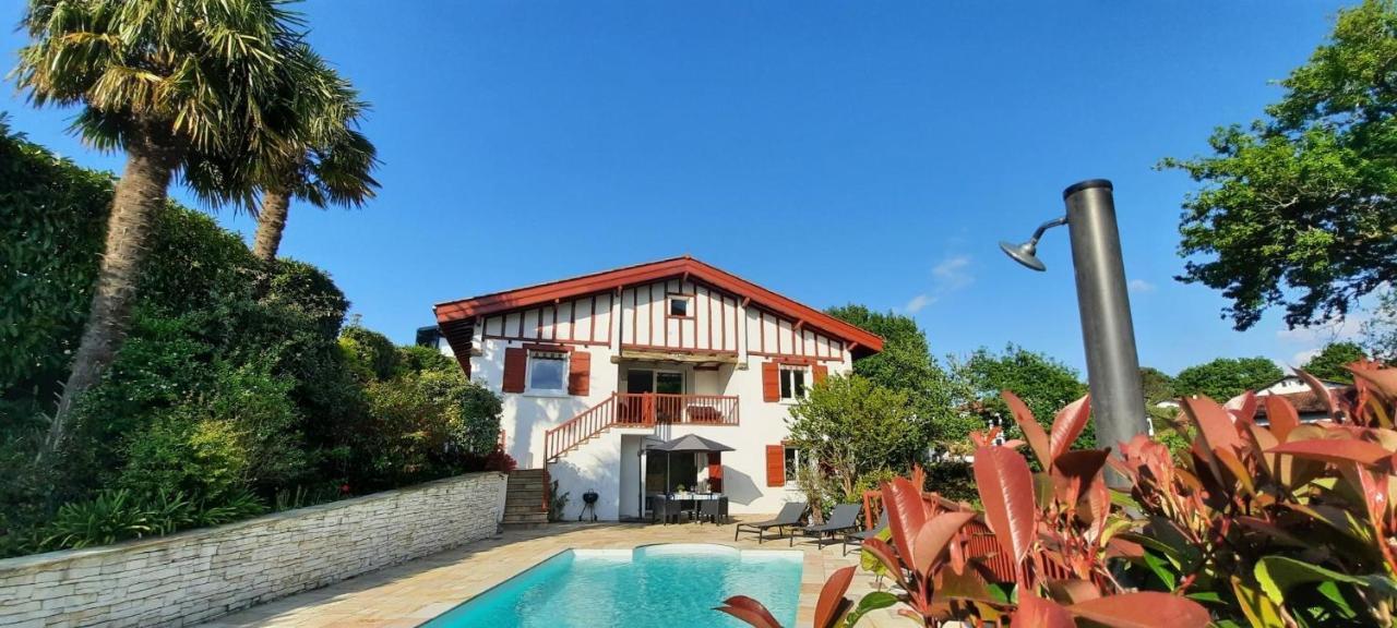 Chambre D'Hotes Avec Piscine Au Calme Dans Maison Basque Ascain Exteriör bild